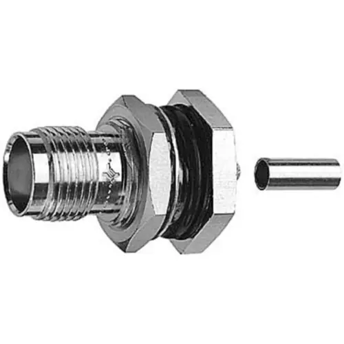 TNC Einbaubuchse 50 Ω, RD-316, Crimp/Crimp, gerade, 100023771 Schneller Versand