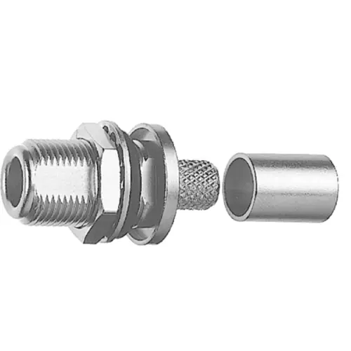 Angebot N Einbaubuchse 50 Ω, RG-214/U, Crimp/Crimp, gerade, 100024000