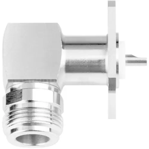 N Flanschbuchse 50 Ω, abgewinkelt, 100024041 Günstig