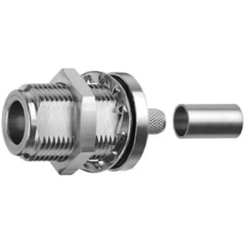 N Kupplung 50 Ω, 1.5/3.8, Crimp/Crimp, gerade, 100024059 Preiswert