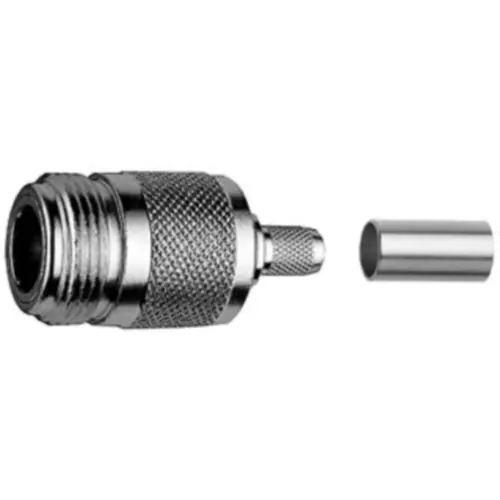 N Kupplung 50 Ω, RG-214/U, RG-393/U, Löt-/Crimpanschluss, gerade, 100024098 Sonderangebot