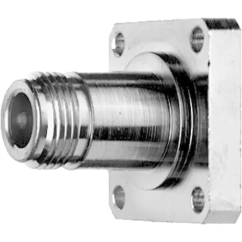 Zertifiziert N Flanschbuchse 50 Ω, gerade, 100024100