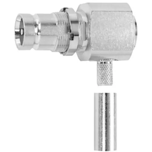 1.6/5.6 Einbaubuchse 50 Ω, RG-58, Löt-/Crimpanschluss, abgewinkelt, 100024380 Kostenloser Rückversand