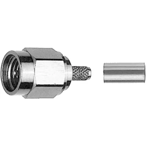 SMA Stecker 50 Ω, RD-316, Löt-/Crimpanschluss, gerade, 100024600 Neu