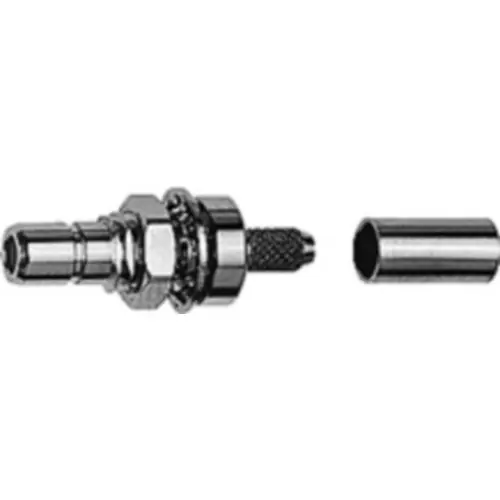 Expressversand SMB Stecker 50 Ω, Crimp/Crimp, gerade, 100024853