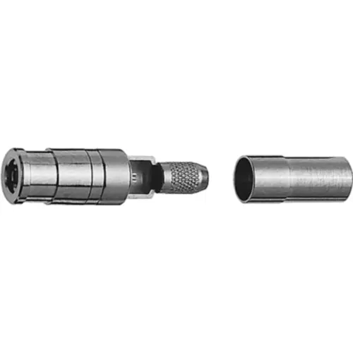 Letzte Chance SMB Kupplung 50 Ω, RG-58, Löt-/Crimpanschluss, gerade, 100024885