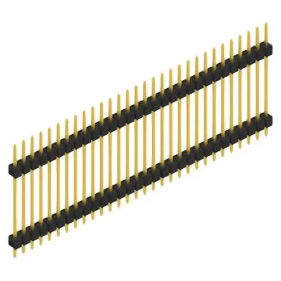 Stiftleiste, 30-polig, RM 2.54 mm, gerade, schwarz, SL522330G Sonderangebot