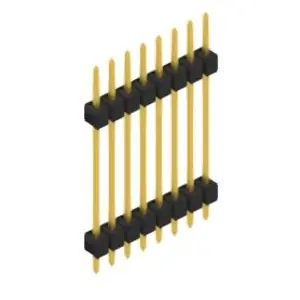 Stiftleiste, 8-polig, RM 2.54 mm, gerade, schwarz, 10056807 Aktuell