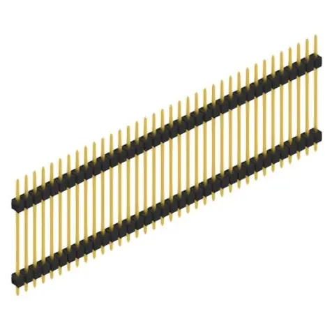 Saisonangebot Stiftleiste, 36-polig, RM 2.54 mm, gerade, schwarz, 10056875