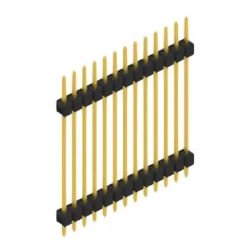 Stiftleiste, 13-polig, RM 2.54 mm, gerade, schwarz, SL528513G Finale Aktion