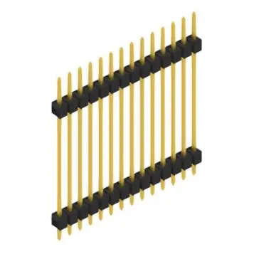 Stiftleiste, 14-polig, RM 2.54 mm, gerade, schwarz, SL528514G Jetzt Bestellen