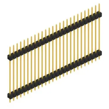 Neue Kollektion Stiftleiste, 26-polig, RM 2.54 mm, gerade, schwarz, SL528526G