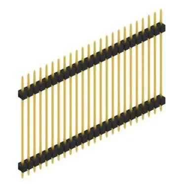 Sale Stiftleiste, 24-polig, RM 2.54 mm, gerade, schwarz, SL531524G