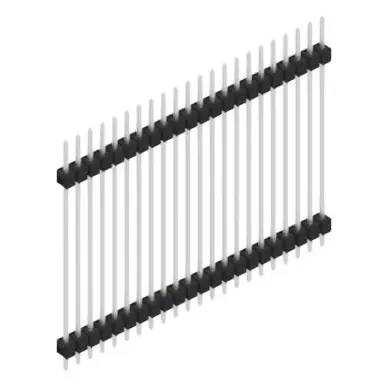 Stiftleiste, 22-polig, RM 2.54 mm, gerade, schwarz, SL536022Z Meistverkauft