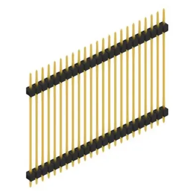 Stiftleiste, 23-polig, RM 2.54 mm, gerade, schwarz, SL536023G Beliebt