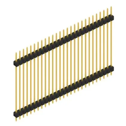 Stiftleiste, 27-polig, RM 2.54 mm, gerade, schwarz, SL536027G Sonderaktion