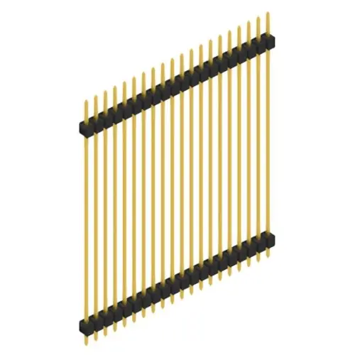 Stiftleiste, 20-polig, RM 2.54 mm, gerade, schwarz, SL552520G Online Kaufen