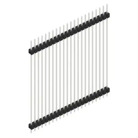 Stiftleiste, 22-polig, RM 2.54 mm, gerade, schwarz, SL552522Z Jetzt Kaufen