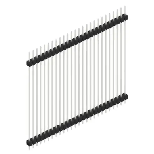 Knallerangebot Stiftleiste, 26-polig, RM 2.54 mm, gerade, schwarz, SL552526Z