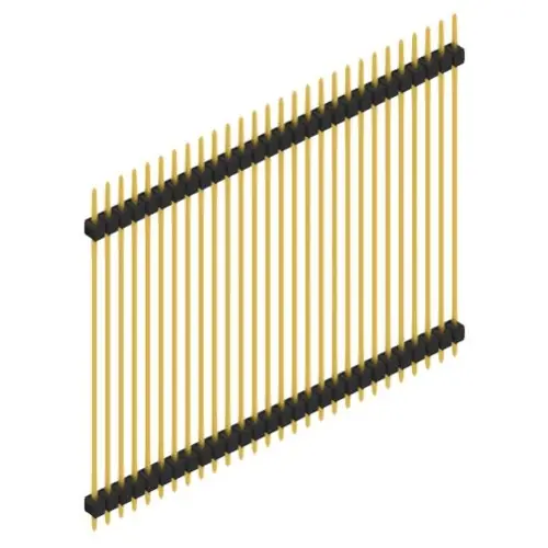 Stiftleiste, 28-polig, RM 2.54 mm, gerade, schwarz, SL552528G Abverkauf