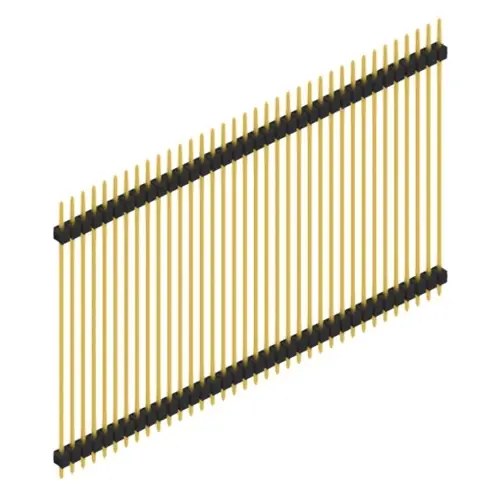 Kostenfreie Lieferung Stiftleiste, 36-polig, RM 2.54 mm, gerade, schwarz, 10057035