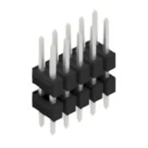 Heißes Angebot Stiftleiste, 10-polig, RM 2.54 mm, gerade, schwarz, 10057051