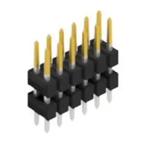 Stiftleiste, 12-polig, RM 2.54 mm, gerade, schwarz, 10131527 Aktuell