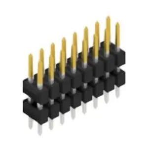 Angebot Stiftleiste, 16-polig, RM 2.54 mm, gerade, schwarz, 10057057