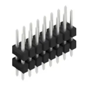 Versand Am Gleichen Tag Stiftleiste, 16-polig, RM 2.54 mm, gerade, schwarz, 10057058