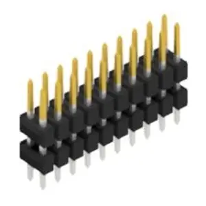 Stiftleiste, 20-polig, RM 2.54 mm, gerade, schwarz, 10057062 Angebot