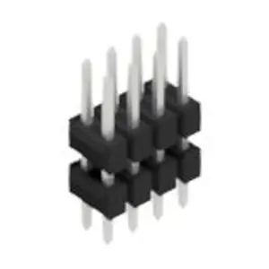 Meistverkauft Stiftleiste, 8-polig, RM 2.54 mm, gerade, schwarz, 10057048