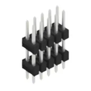 Beliebt Stiftleiste, 10-polig, RM 2.54 mm, gerade, schwarz, 10057111
