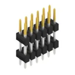 Stiftleiste, 12-polig, RM 2.54 mm, gerade, schwarz, 10057113 Neue Kollektion