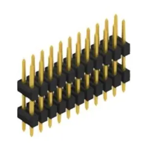 Stiftleiste, 22-polig, RM 2.54 mm, gerade, schwarz, 10057127 Rabatt