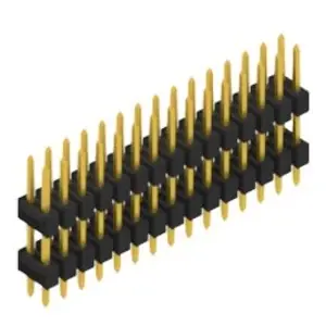 Stiftleiste, 30-polig, RM 2.54 mm, gerade, schwarz, 10057133 Sofort Bestellen