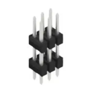 Stiftleiste, 6-polig, RM 2.54 mm, gerade, schwarz, 10057105 Online Kaufen
