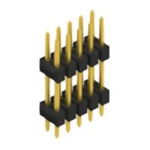 Sonderangebot Stiftleiste, 10-polig, RM 2.54 mm, gerade, schwarz, 10057172