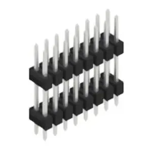 Stiftleiste, 16-polig, RM 2.54 mm, gerade, schwarz, 10057183 Neue Kollektion