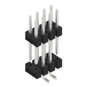 Sale Stiftleiste, 8-polig, RM 2.54 mm, abgewinkelt, schwarz, 10052185