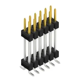 Direkt Vom Hersteller Stiftleiste, 12-polig, RM 2.54 mm, abgewinkelt, schwarz, 10052287