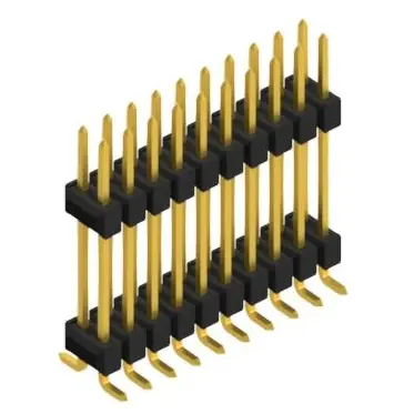 Online Kaufen Stiftleiste, 20-polig, RM 2.54 mm, abgewinkelt, schwarz, 10052311