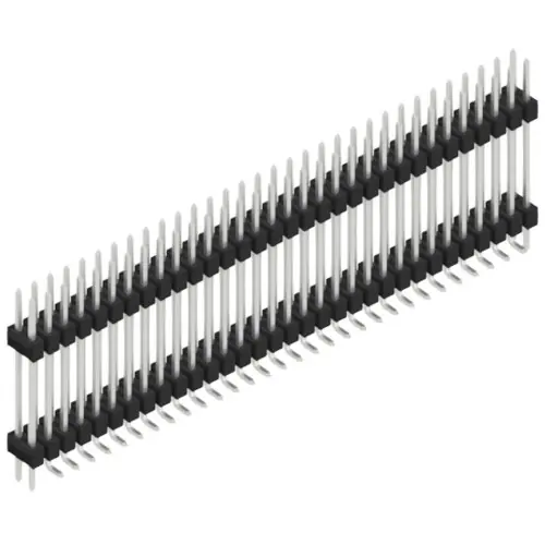 Stiftleiste, 64-polig, RM 2.54 mm, abgewinkelt, schwarz, SL16SMD20764ZP Solange Der Vorrat Reicht