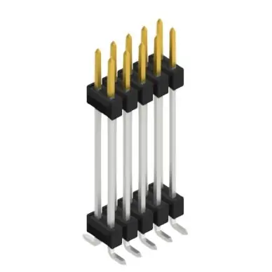 Finale Aktion Stiftleiste, 10-polig, RM 2.54 mm, abgewinkelt, schwarz, 10052454