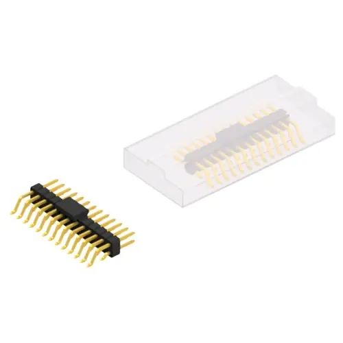 Meistverkauft Stiftleiste, 26-polig, RM 2.54 mm, gerade, schwarz, 10052607