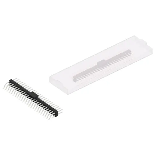 Stiftleiste, 48-polig, RM 2.54 mm, gerade, schwarz, SL17SMD05848ZBSM Finale Aktion