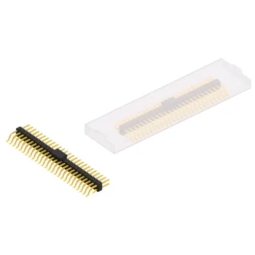 Preisknaller Stiftleiste, 52-polig, RM 2.54 mm, gerade, schwarz, SL17SMD05852GBSM