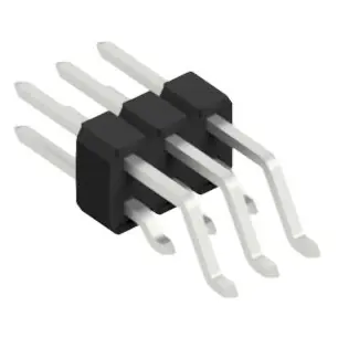 Stiftleiste, 6-polig, RM 2.54 mm, gerade, schwarz, 10052533 Kostenfreie Lieferung