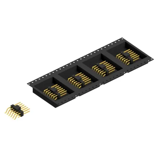 Stiftleiste, 12-polig, RM 2.54 mm, gerade, schwarz, SL17SMD08312GBTR Bestpreis