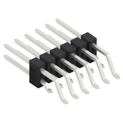 Mega-Angebot Stiftleiste, 12-polig, RM 2.54 mm, gerade, schwarz, 10052697