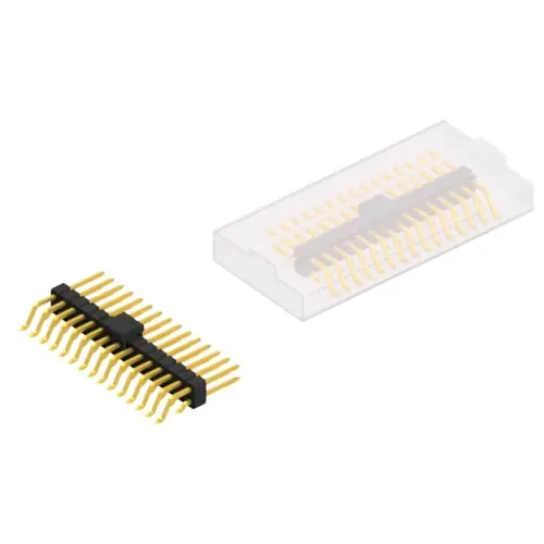 Must-Have Stiftleiste, 30-polig, RM 2.54 mm, gerade, schwarz, 10052756